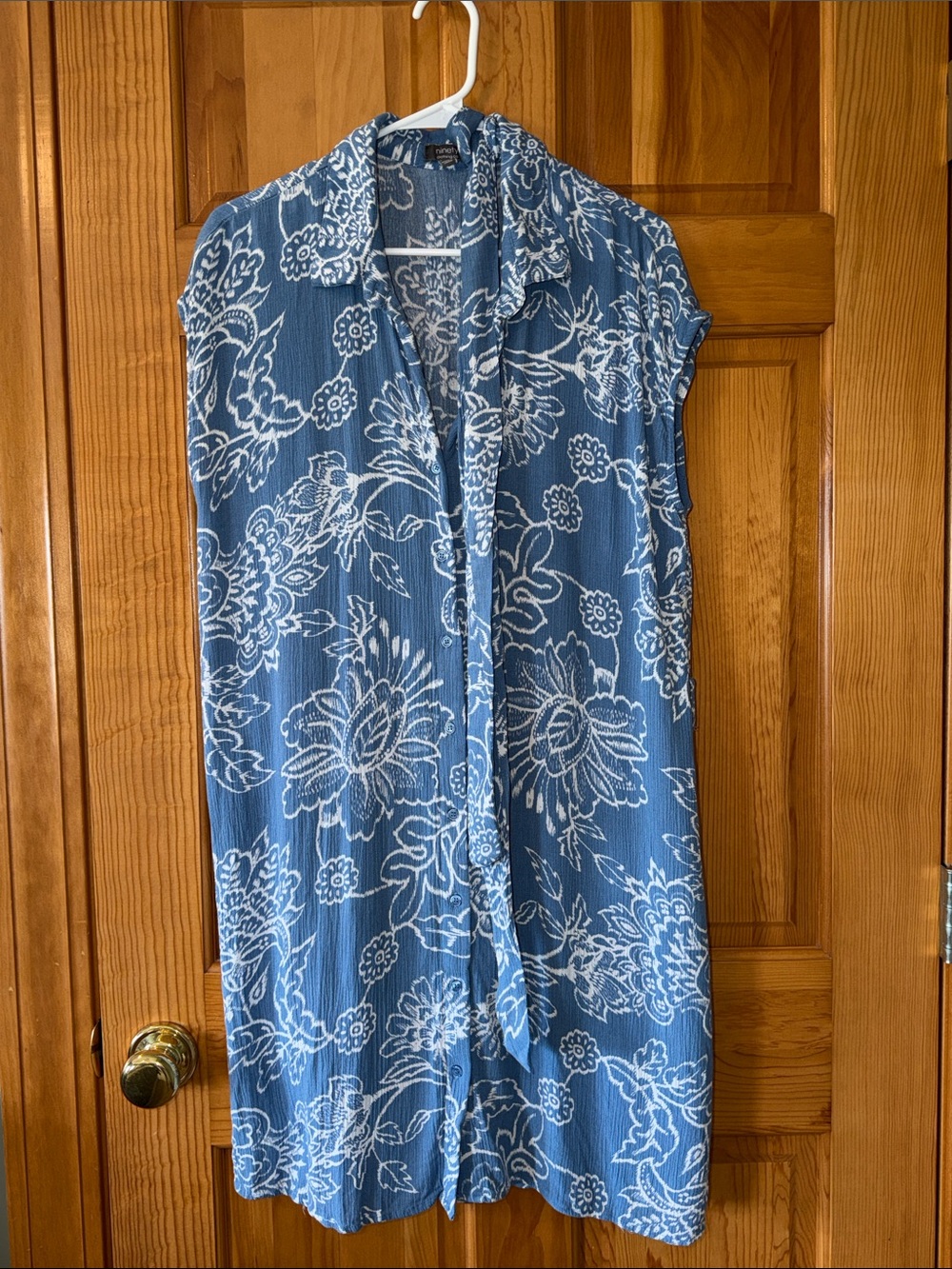 Ninety clothing co Blue Floral Dress